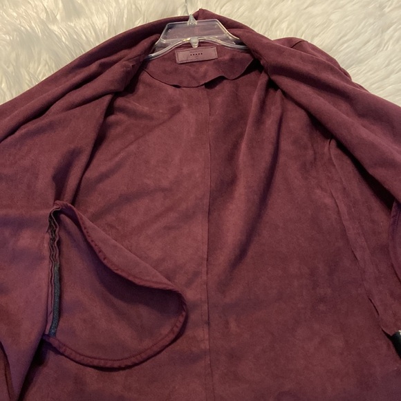 BLANK NYC Jacket size XS very soft and beautiful suede feeling cardigan - Picture 10 of 11